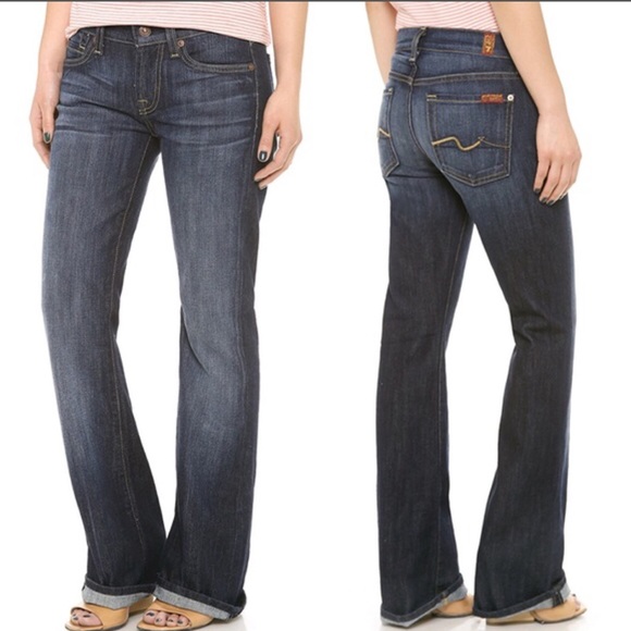 7 For All Mankind l Sz 28 l Classic Boot Cut Jeans - Picture 1 of 14